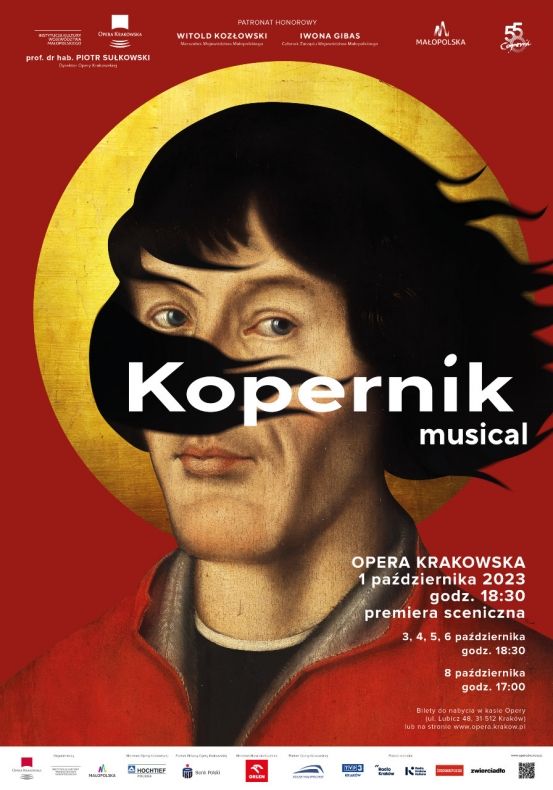 plakat musicalu Kopernik